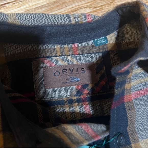 Orvis Heavyweight Flannel Long Sleeve - Picture 5 of 7